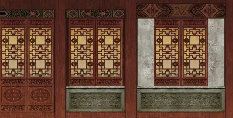 乐山隔扇槛窗的基本构造和饰件