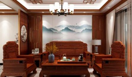 乐山如何装饰中式风格客厅？